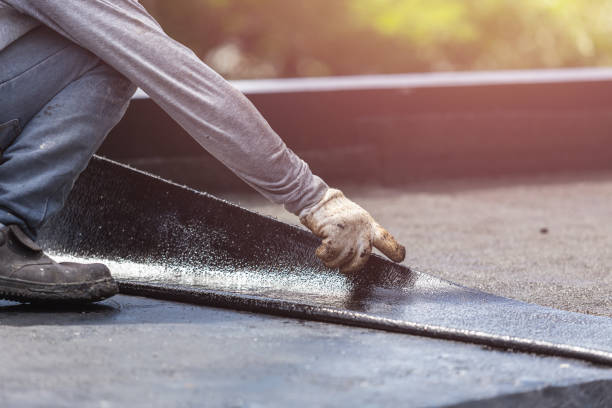 Professional Crawl Space Encapsulation technician working in Haywood, VA